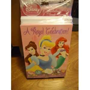 Disney Princess A Royal Celebration Party Invitations by Hallmark   8 