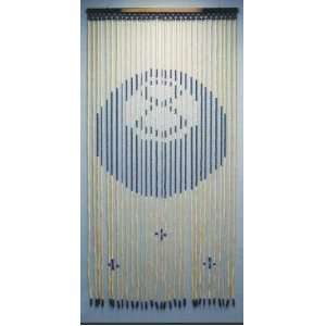  Beaded Door Curtain ~ 8 Ball ~ Hand Painted ~ Fits Standard Door 