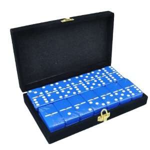  Domino Double 6 Blue Jumbo Tournament Professional Size 