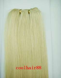 30cm WIDE HUMAN HAIR WEFT/EXTENSION #613,22long,30g  