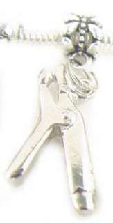 HAIR DRESSER **** FLAT IRON charm European Bead  