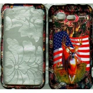   usa deer rubberized Verizon HTC droid incredible 2 6350 phone cover