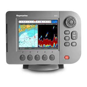   A57D 5 Fish / DEPTH Finder / SONAR GPS with PRELOADED COASTAL CHARTS