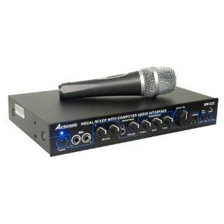  Acesonic KM 111 Karaoke Mixer with USB PC/DVD/MP4/Guitar 