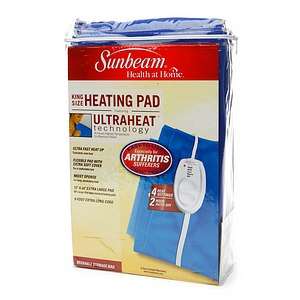 Sunbeam King Size Heating Pad, Model 764 5 1 ea  