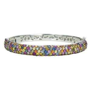 Effy Jewelers Balissima® Multi Sapphire Bangle in Sterling Silver 10 