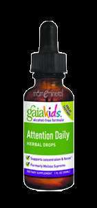 Kids Attention Daily Herb. Drops 1 fl oz by Gaia Herbs  