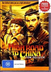 High Road to China   Tom Selleck   New Sealed DVD  