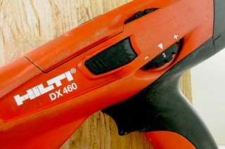 HILTI DX 460 F10 FULLY AUTOMATIC 0.27Cal Concrete Nailer  