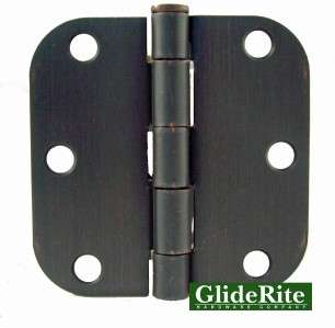   of 24   3 Oil Rubbed Bronze Door Hinges 5/8 Radius 3058 ORB  