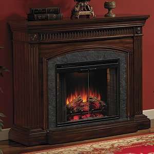   Electric Fireplace Mantel Heater Cherry 28WM1127 C256