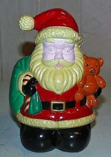 Lot of 4 Vintage Blow Mold Blowmold Santa Claus Figures or Light 