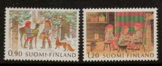 FINLAND SG1037/8 1982 CHRISTMAS MNH  