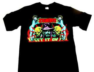 Rob Zombie Get It On Mens Black Shirt Hot Topic SMALL  