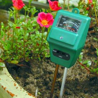 3in1 Plant Flowers Soil PH Tester/Moisture/Light Meter  