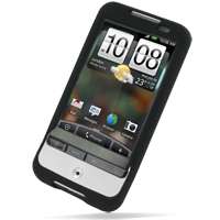 PDair Black Luxury Silicone Case for HTC Legend A6363  