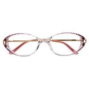   23 Eyeglasses Mauve Frame Size 48 15 120