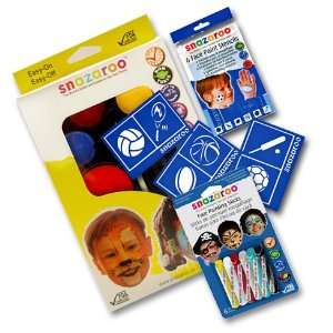   , Boys Face Paint Sticks, and Boys Facepaint Stencils Toys & Games