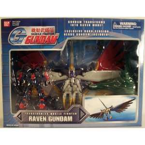   Raven Gundam with exclusive Dark Neros Gundam Figure Toys & Games