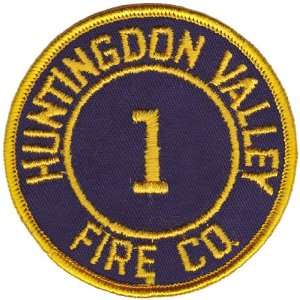    Vintage Huntingdon Valley Fire Co. 3.5 Patch 