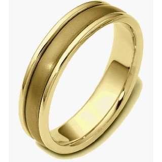   Fit Classic 14 Karat Yellow Gold Wedding Band   11 