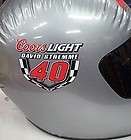 COORS LIGHT INFLATABLE NASCAR RACING Helmet + OLD MILWAUKEE HELMET