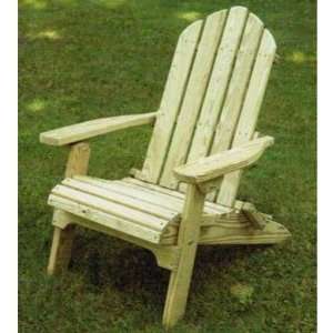  DMC Products 26101 Amish Folding Adirondack Chair Patio 