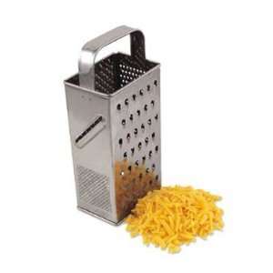  Grater, 9 1/2 H, Square, Stainless Steel (12 Pieces/Unit 