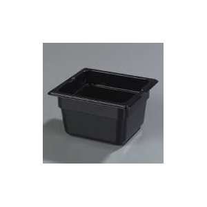   Top Notch Black Food Storage Container 6 EA 1030103