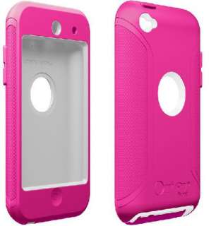 Otterbox iPod Touch 4G 4th Generation Defender Case Cover PINK WHITE 