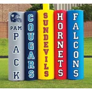  Pro Style 6 High Football Goal Post Pads   Sideline/Field 