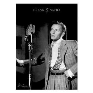 Frank Sinatra (Young) Poster