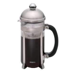  BonJour Maximus 12 Cup French Press  Brushed Stainless 