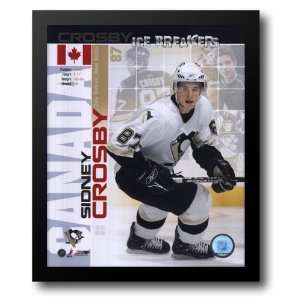  Sidney Crosby   Ice Breakers Composite 12x14 Framed Art 