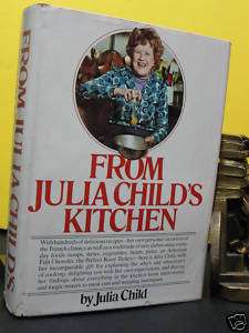 COOKBOOK FROM JULIA CHILDS KITCHEN FIRST EDITION  