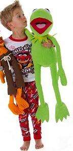 JUMBO Kermit Muppets Plush Toy 29 Large detailed Kermit Plush NEW 