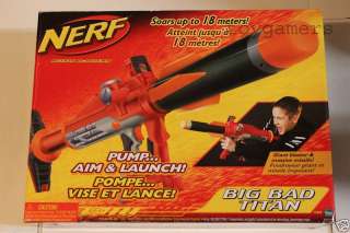 Nerf Big Bad Titan Dart Gun   Giant Foam Missile   NEW  