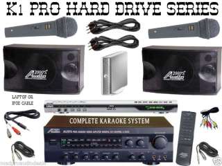 Karaoke system cavs scdg  hard drive audio system amplifier 