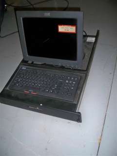 IBM NetBAY 32P1702 15 LCD Monitor Console+Keyboard  