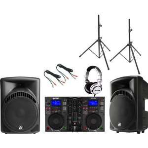  Gemini CDM 3610 / RS 415 DJ Package Musical Instruments