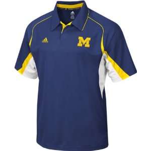  Michigan Wolverines Polo adidas Big Game Coaches Sideline 