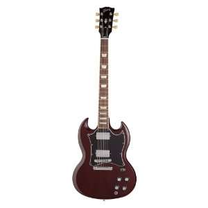 Gibson SG Standard Electric Guitar, Aged Cherry Musical 