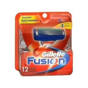  Gillette Fusion   12 Cartridges
