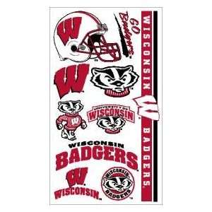  Wisconsin Badgers Temporary Tattoos Easily Removed With 