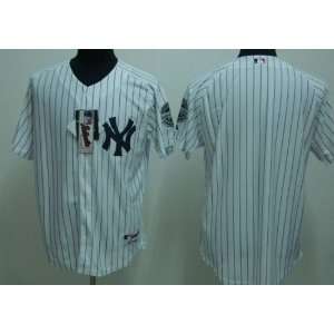  2012 New York Yankees Blank Ws 09 Champions Patch White 