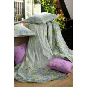 Green Garden 4 Piece Bedding Set Queen Size 