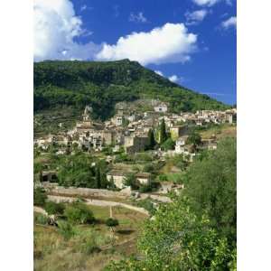  Houses and Churches in the Hill Town of Valldemosa on 