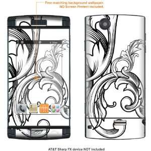   Decal Skin Sticker for AT&T ATT Sharp FX case cover FX 41 Electronics