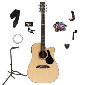  Alvarez AD30CE Acoustic Electric Dreadnought with Cutaway 