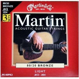   80/20 Acoustic Guitar Strings, Medium 3 Pack Explore similar items